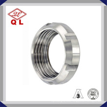 Stainless Steel Sanitary Pipe Fitting Round Nut